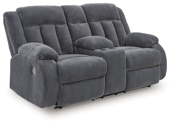 Observation Power Reclining Loveseat with Console - House n2 Home Furniture (Manchester,GA)