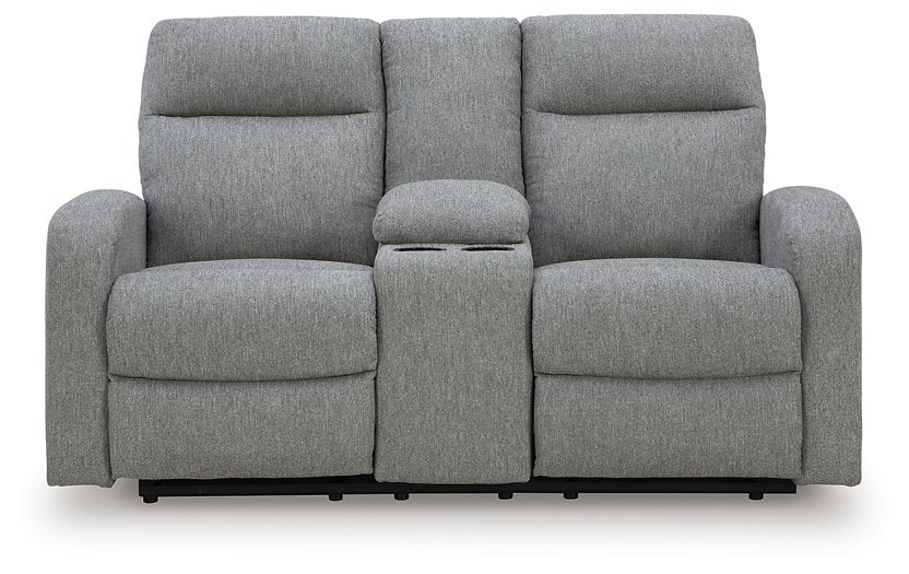 Gauntlet Reclining Loveseat with Console - House n2 Home Furniture (Manchester,GA)