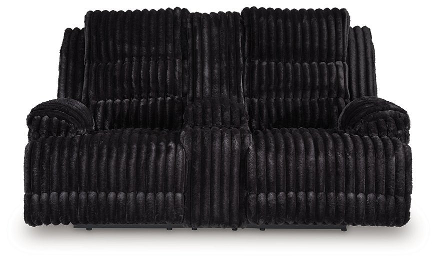 Rhine Falls Reclining Loveseat with Console - House n2 Home Furniture (Manchester,GA)