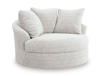 Cuddle Plush Oversized Swivel Accent Chair - House n2 Home Furniture (Manchester,GA)