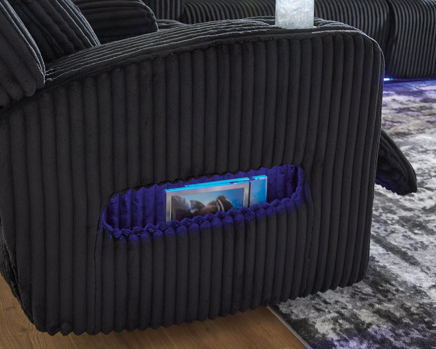 Forest Lake Power Reclining Loveseat with Console - House n2 Home Furniture (Manchester,GA)