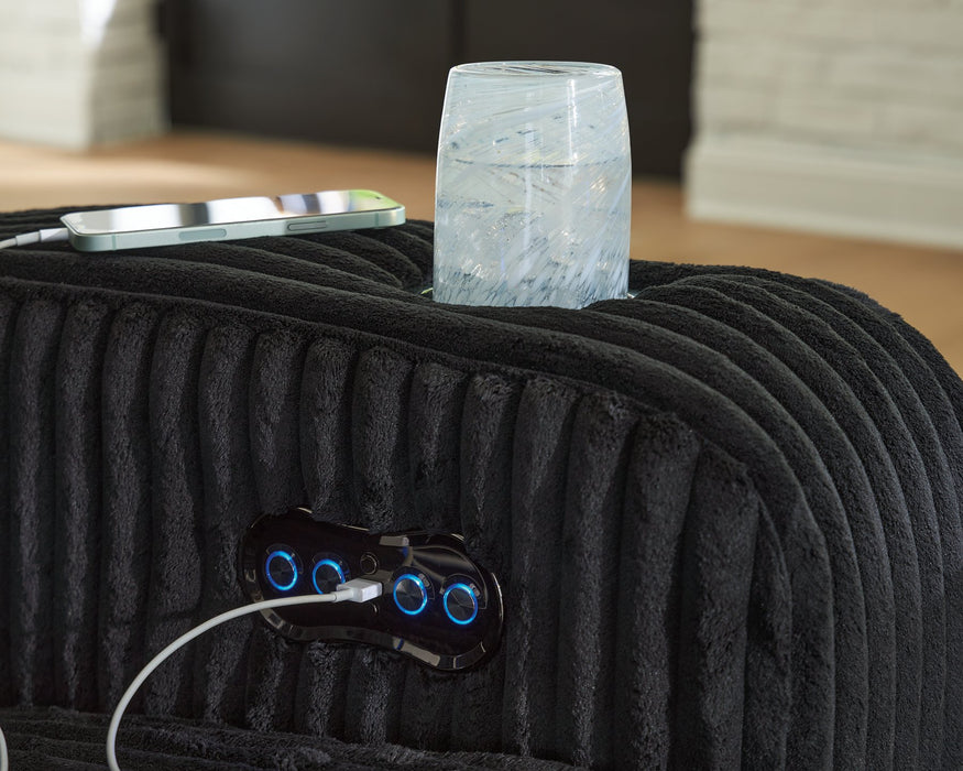 Forest Lake Power Reclining Loveseat with Console - House n2 Home Furniture (Manchester,GA)