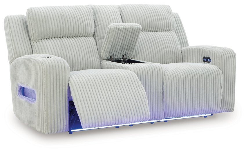 Forest Lake Power Reclining Loveseat with Console - House n2 Home Furniture (Manchester,GA)
