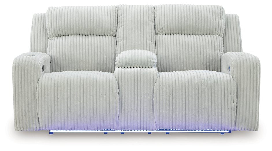 Forest Lake Power Reclining Loveseat with Console - House n2 Home Furniture (Manchester,GA)
