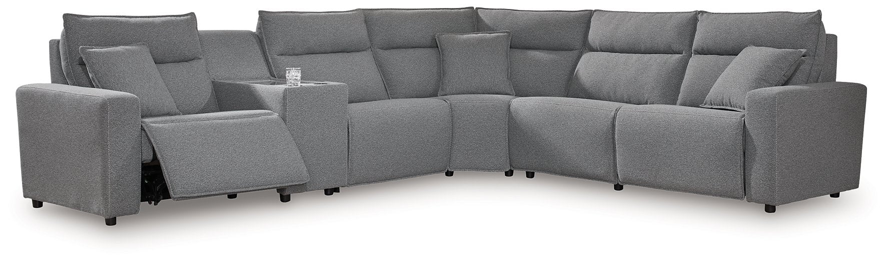 Modmax Reclining Sectional with Console - House n2 Home Furniture (Manchester,GA)