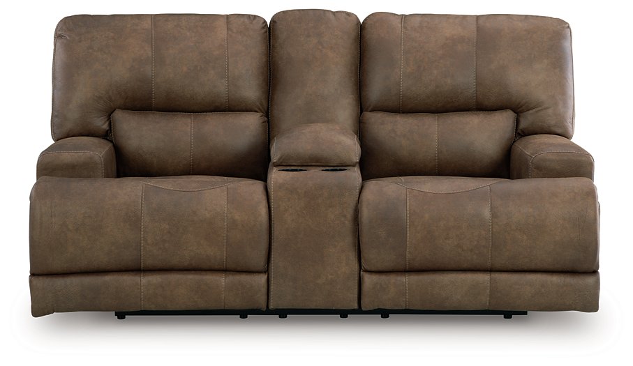 Beckley Place Power Reclining Loveseat with Console - House n2 Home Furniture (Manchester,GA)