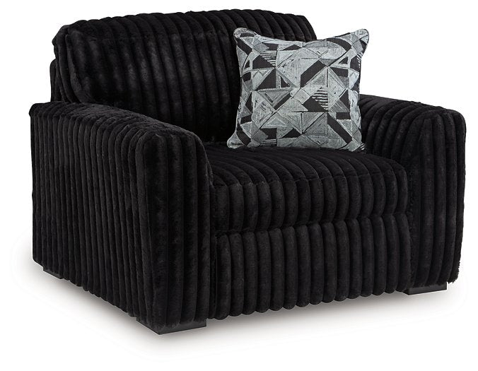 Midnight-Madness Oversized Chair - House n2 Home Furniture (Manchester,GA)