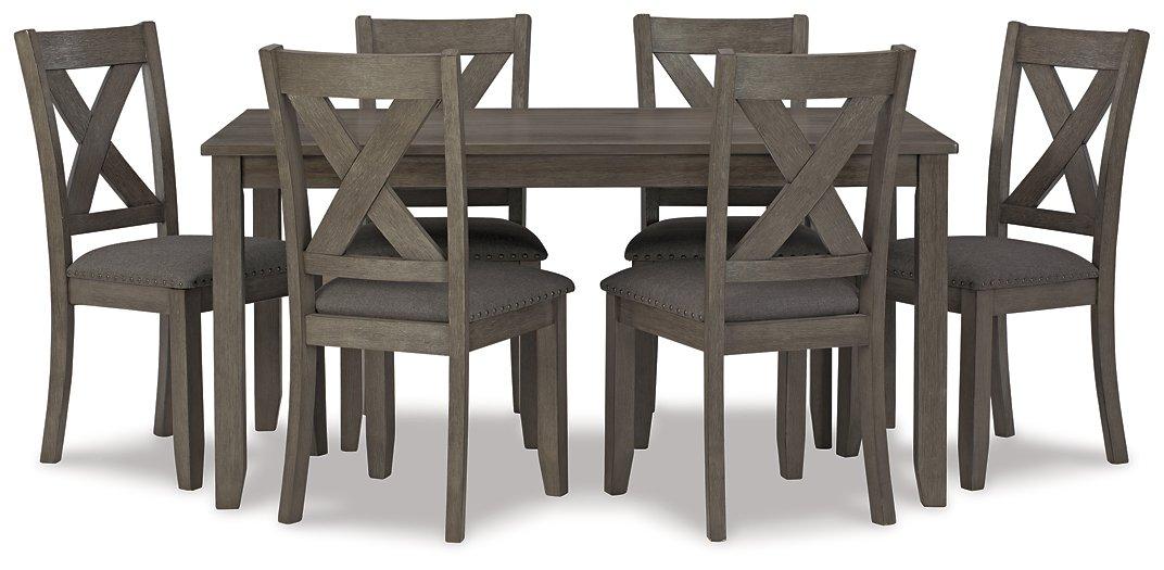 Caitbrook Dining Table and Chairs (Set of 7) - House n2 Home Furniture (Manchester,GA)