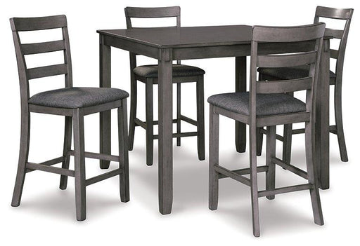 Bridson Counter Height Dining Table and Bar Stools (Set of 5) - House n2 Home Furniture (Manchester,GA)