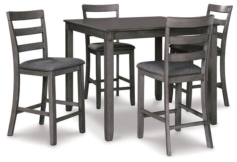 Bridson Counter Height Dining Table and Bar Stools (Set of 5) - House n2 Home Furniture (Manchester,GA)