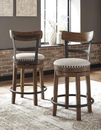 Valebeck Counter Height Bar Stool - House n2 Home Furniture (Manchester,GA)