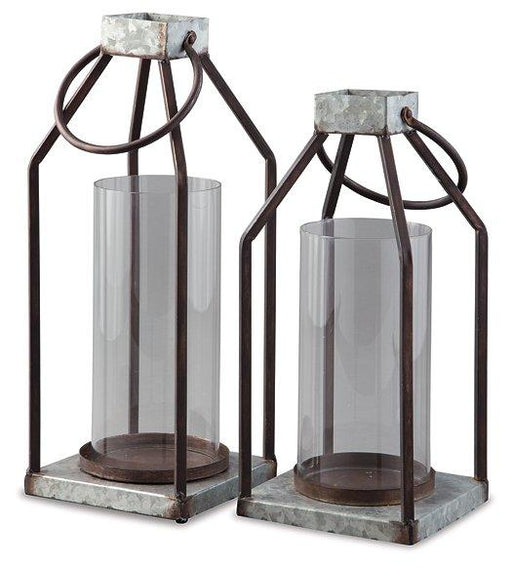 Diedrick Lantern (Set of 2) - House n2 Home Furniture (Manchester,GA)