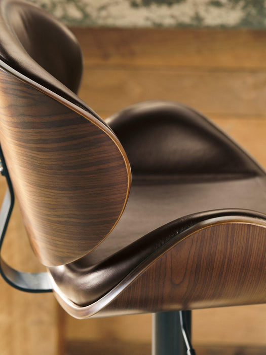 Bellatier Adjustable Height Bar Stool - House n2 Home Furniture (Manchester,GA)