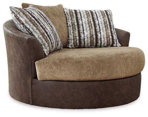 Alesbury Oversized Swivel Accent Chair - House n2 Home Furniture (Manchester,GA)