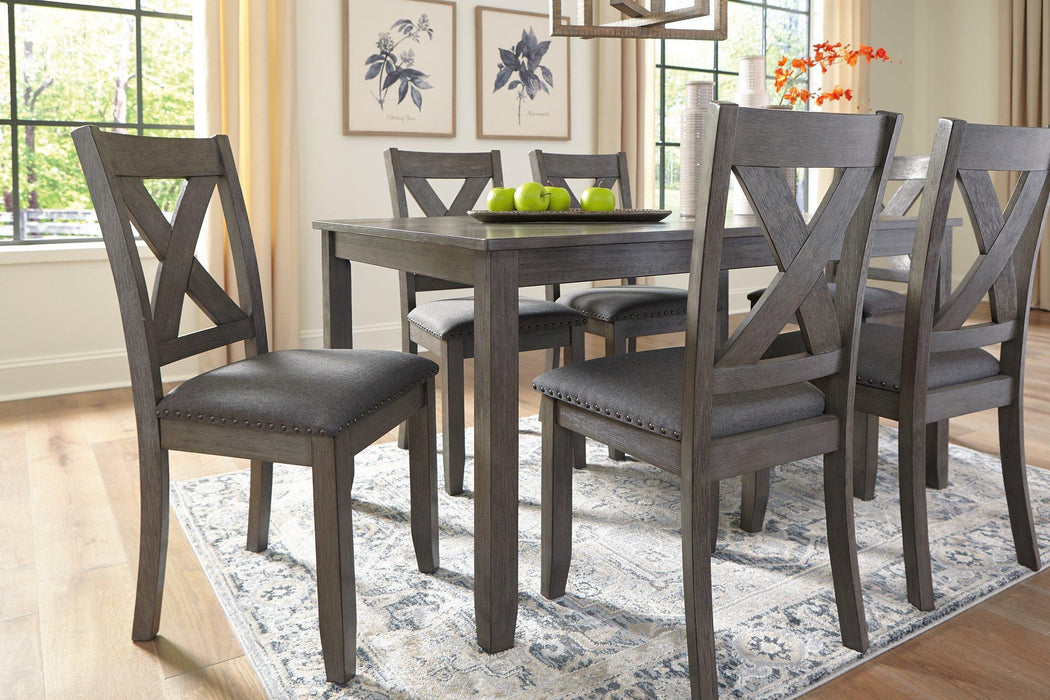 Caitbrook Dining Table and Chairs (Set of 7) - House n2 Home Furniture (Manchester,GA)