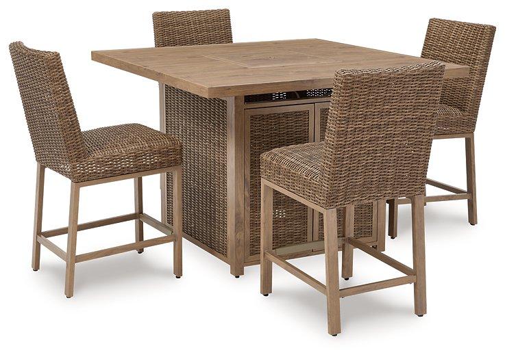 Walton Bridge Outdoor Bar Set - House n2 Home Furniture (Manchester,GA)