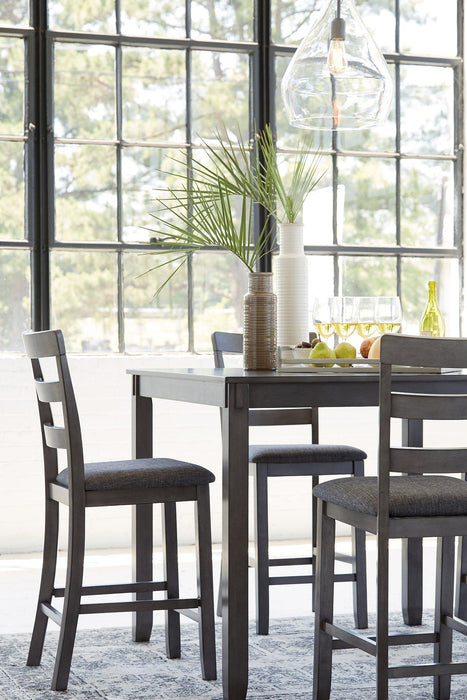 Bridson Counter Height Dining Table and Bar Stools (Set of 5) - House n2 Home Furniture (Manchester,GA)