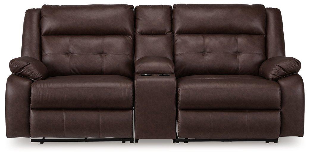 Punch Up Power Reclining Sectional Loveseat with Console - House n2 Home Furniture (Manchester,GA)