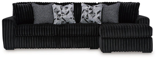 Midnight-Madness Sectional Sofa with Chaise - House n2 Home Furniture (Manchester,GA)