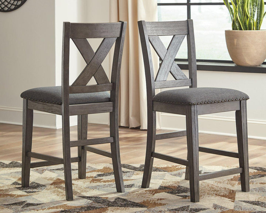 Caitbrook Counter Height Upholstered Bar Stool - House n2 Home Furniture (Manchester,GA)
