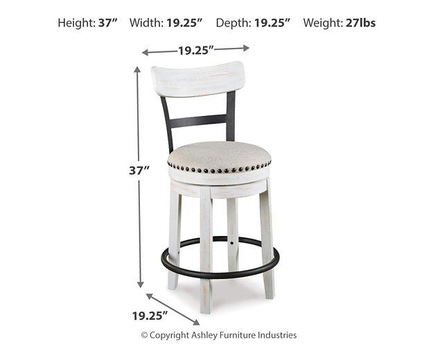 Valebeck Counter Height Bar Stool - House n2 Home Furniture (Manchester,GA)