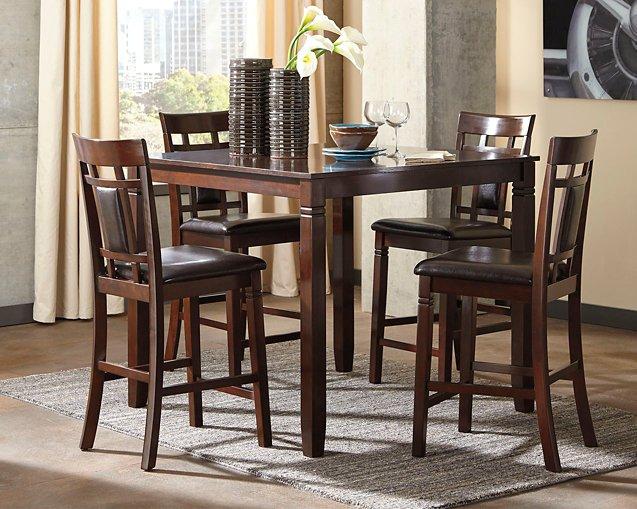 Bennox Counter Height Dining Table and Bar Stools (Set of 5) - House n2 Home Furniture (Manchester,GA)