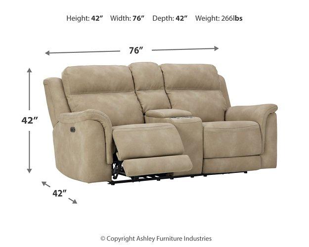 Next-Gen DuraPella Power Reclining Loveseat with Console - House n2 Home Furniture (Manchester,GA)