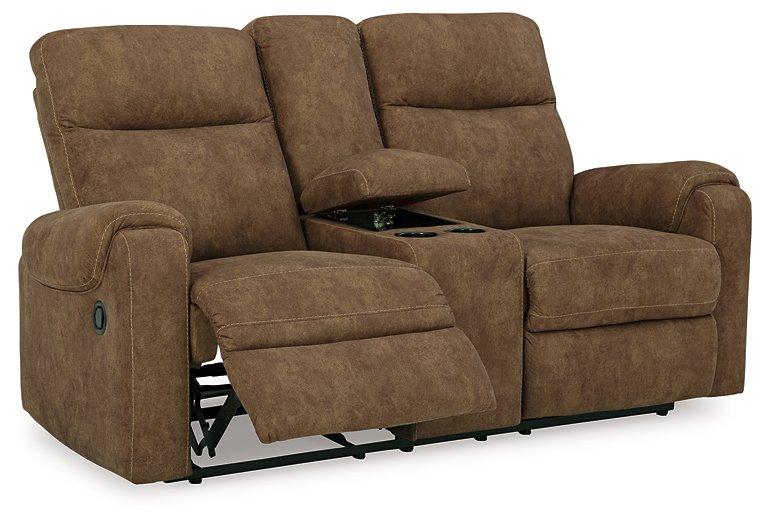 Edenwold Reclining Loveseat with Console - House n2 Home Furniture (Manchester,GA)