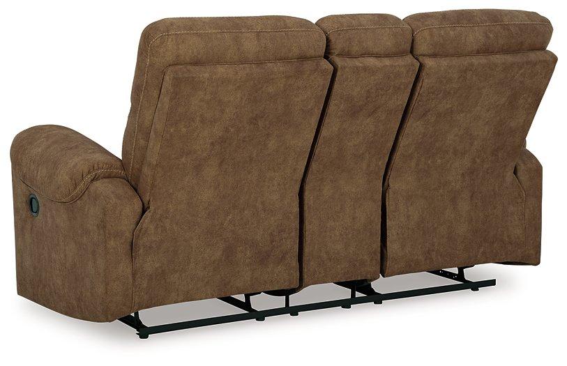 Edenwold Reclining Loveseat with Console - House n2 Home Furniture (Manchester,GA)