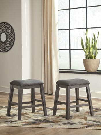 Caitbrook Counter Height Upholstered Bar Stool - House n2 Home Furniture (Manchester,GA)