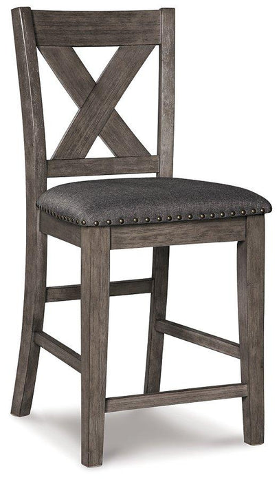 Caitbrook Counter Height Upholstered Bar Stool - House n2 Home Furniture (Manchester,GA)