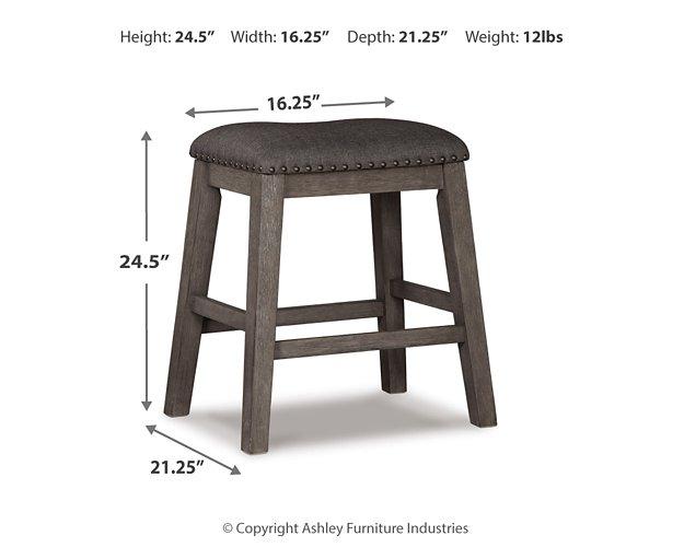 Caitbrook Counter Height Upholstered Bar Stool - House n2 Home Furniture (Manchester,GA)