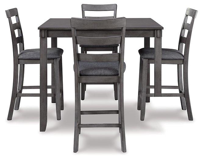 Bridson Counter Height Dining Table and Bar Stools (Set of 5) - House n2 Home Furniture (Manchester,GA)