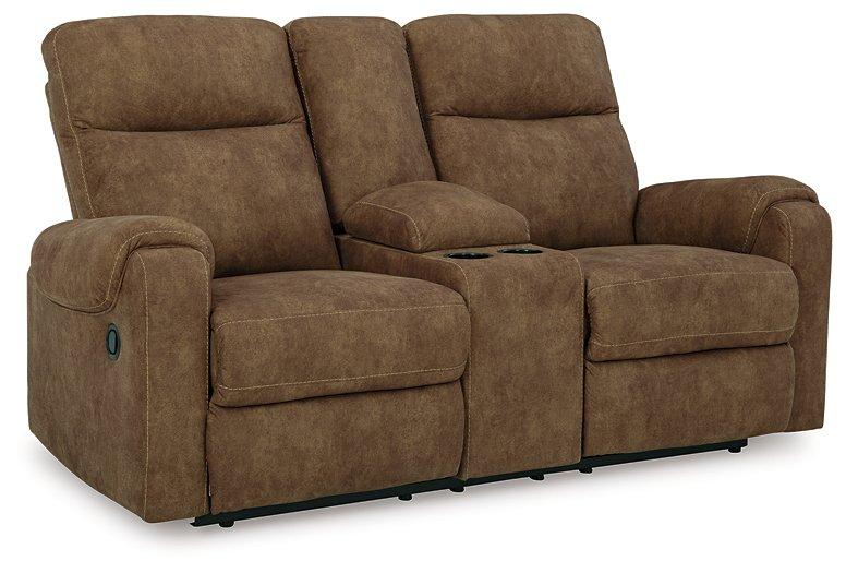 Edenwold Reclining Loveseat with Console - House n2 Home Furniture (Manchester,GA)