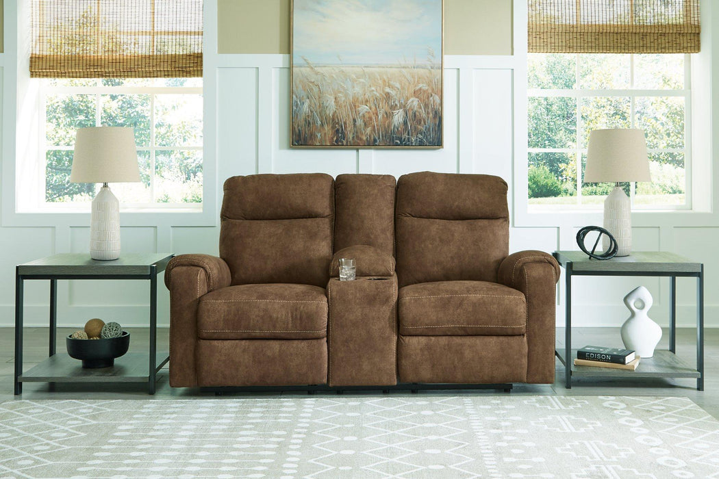 Edenwold Reclining Loveseat with Console - House n2 Home Furniture (Manchester,GA)