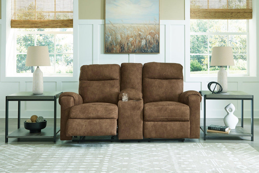 Edenwold Reclining Loveseat with Console - House n2 Home Furniture (Manchester,GA)