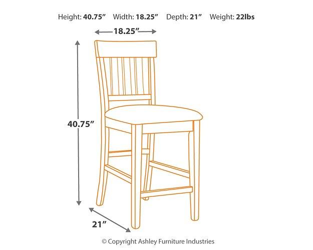 Haddigan Counter Height Bar Stool - House n2 Home Furniture (Manchester,GA)