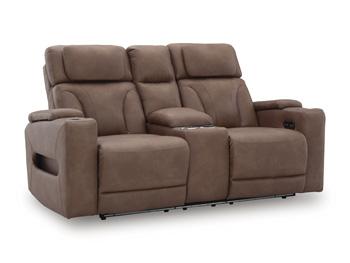 Clean-Slate Power Reclining Loveseat with Console - House n2 Home Furniture (Manchester,GA)