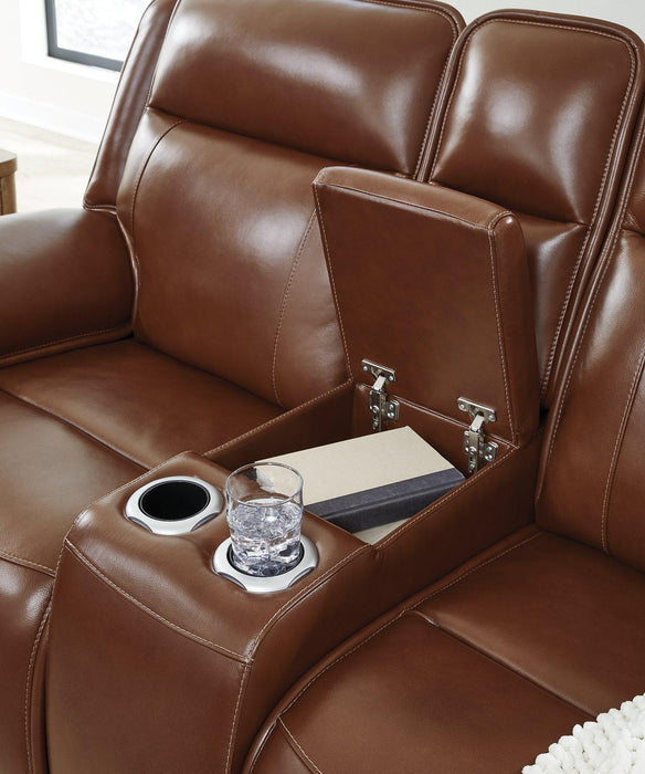 Healy Pier Power Reclining Loveseat with Console - House n2 Home Furniture (Manchester,GA)