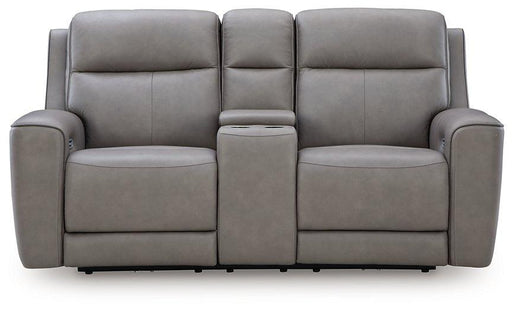 5Z-Comfort Power Reclining Loveseat with Console - House n2 Home Furniture (Manchester,GA)