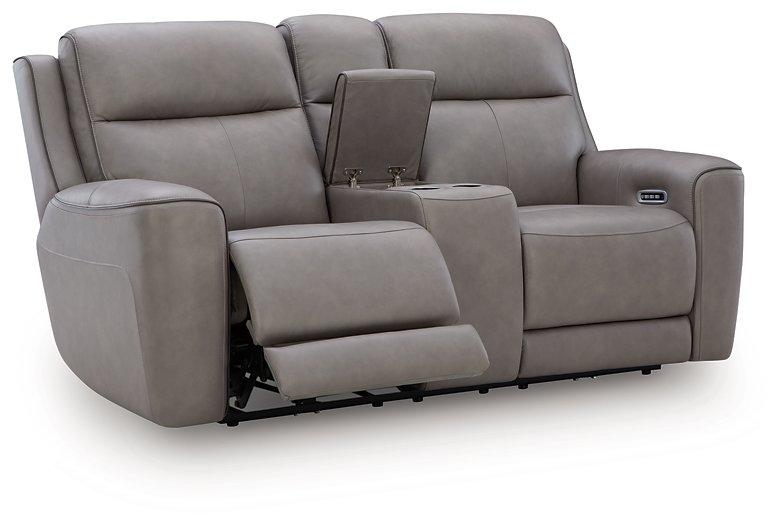 5Z-Comfort Power Reclining Loveseat with Console - House n2 Home Furniture (Manchester,GA)