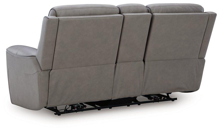5Z-Comfort Power Reclining Loveseat with Console - House n2 Home Furniture (Manchester,GA)