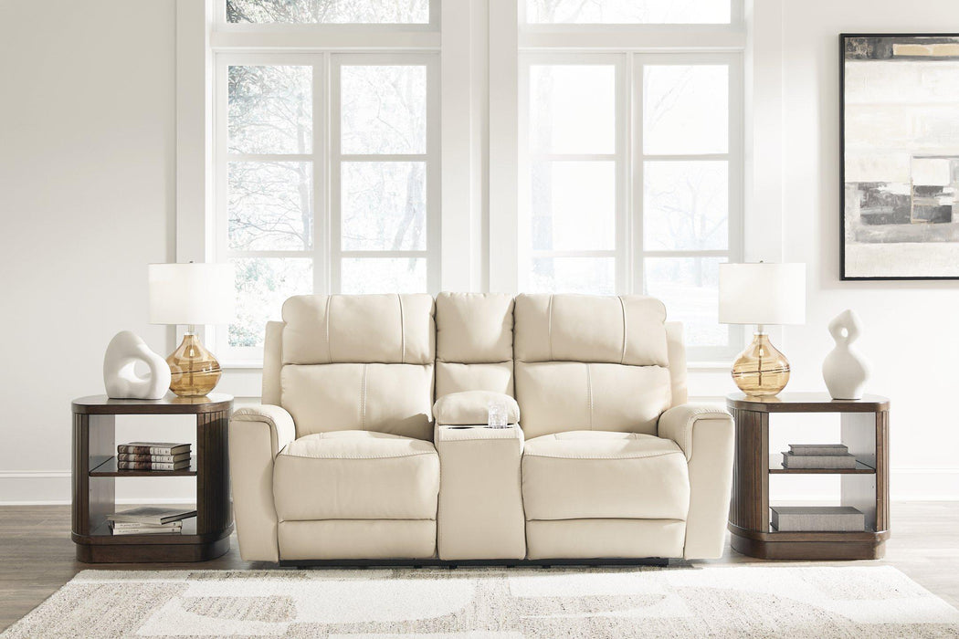 Dahlmoore Power Reclining Loveseat with Console - House n2 Home Furniture (Manchester,GA)