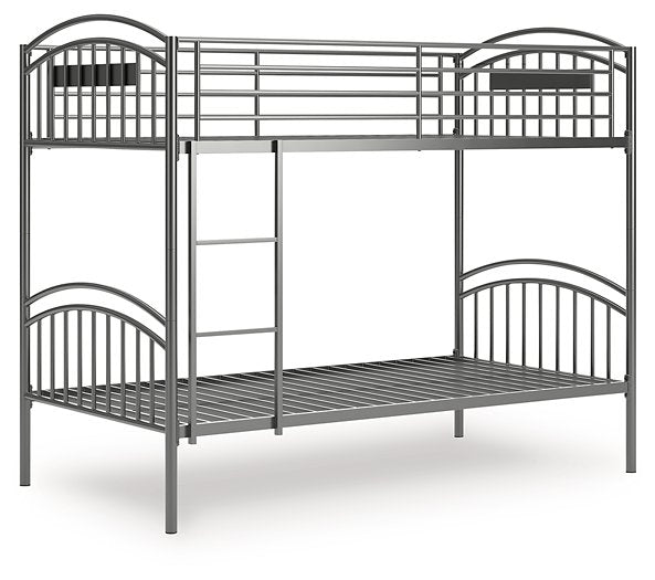 Lanceburg Bunk Bed with Ladder - House n2 Home Furniture (Manchester,GA)