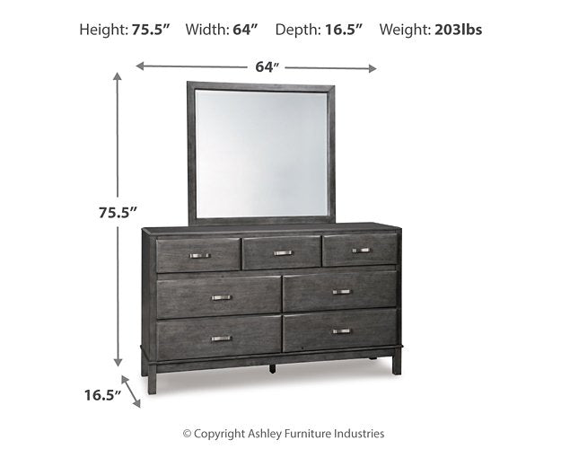 Caitbrook Dresser and Mirror - House n2 Home Furniture (Manchester,GA)