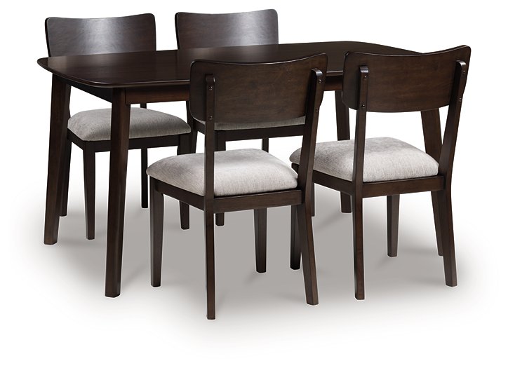 Mallenette Dining Table and 4 Chairs (Set of 5) - House n2 Home Furniture (Manchester,GA)