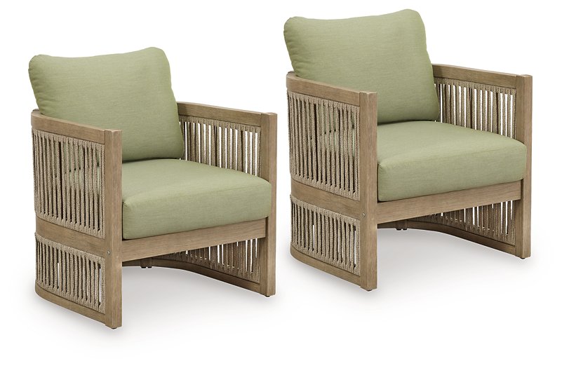 Serena Shores Outdoor Lounge Chair (Set of 2) - House n2 Home Furniture (Manchester,GA)