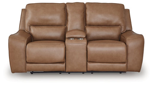 DeepWakes Power Reclining Loveseat with Console - House n2 Home Furniture (Manchester,GA)