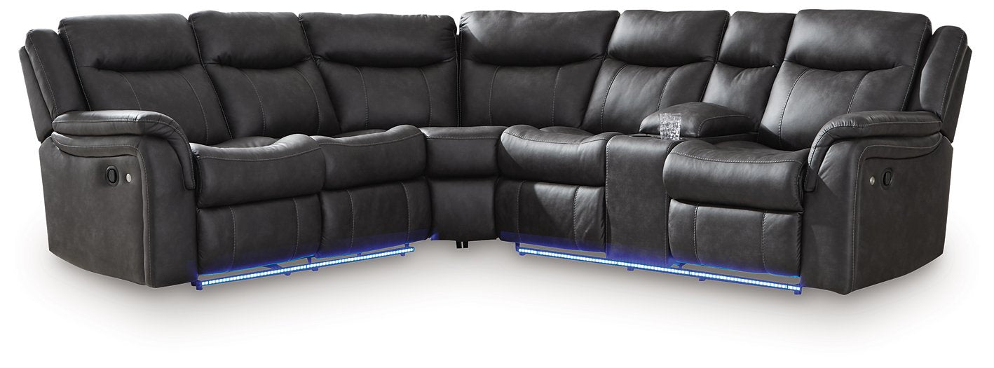 Sultan Meadow Reclining Sectional - House n2 Home Furniture (Manchester,GA)