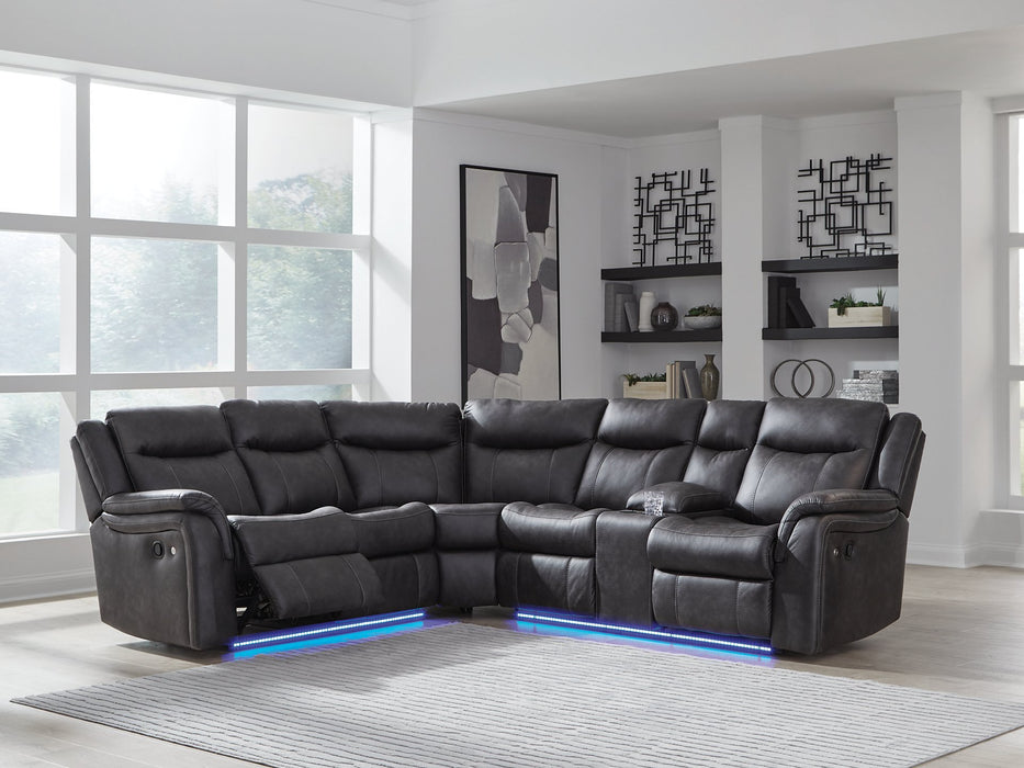 Sultan Meadow Reclining Sectional - House n2 Home Furniture (Manchester,GA)
